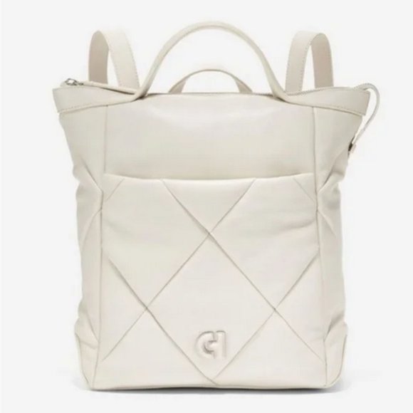 Cole Haan Quilted Leather Convertible Backpack main image 7
